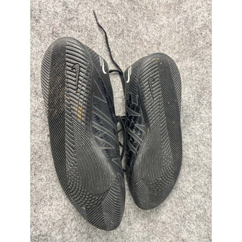 Nike Mercurial Soccer Shoes Kids Size 4Y Black Indoor Court Athletic Sneakers - Picture 7 of 7